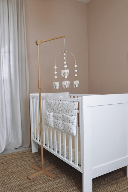 Handmade Sleeping Teddy baby mobile-16